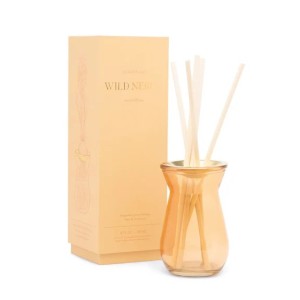 Ароматизотор в оранжево стъкло Flora Bulb - Див нероли